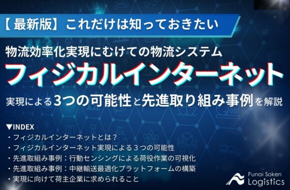 物流効率化実現にむけての物流システム　フィジカルインターネット