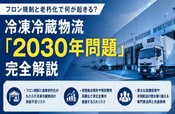 冷凍冷蔵物流「2030年問題」完全解説